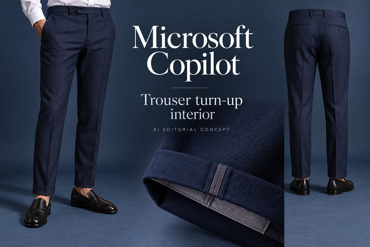 Microsoft Copilot Trouser Turn-Up Interior Image Prompts
