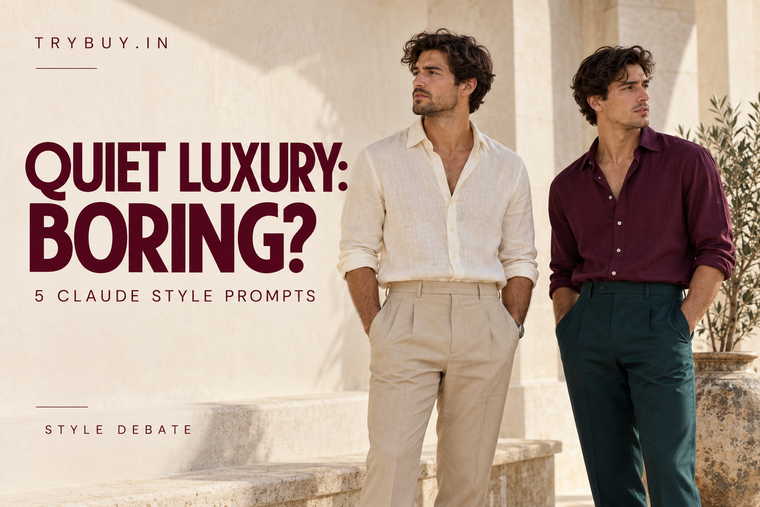 Is Quiet Luxury Boring Now? 5 Claude Prompts to Find Your Own Style
