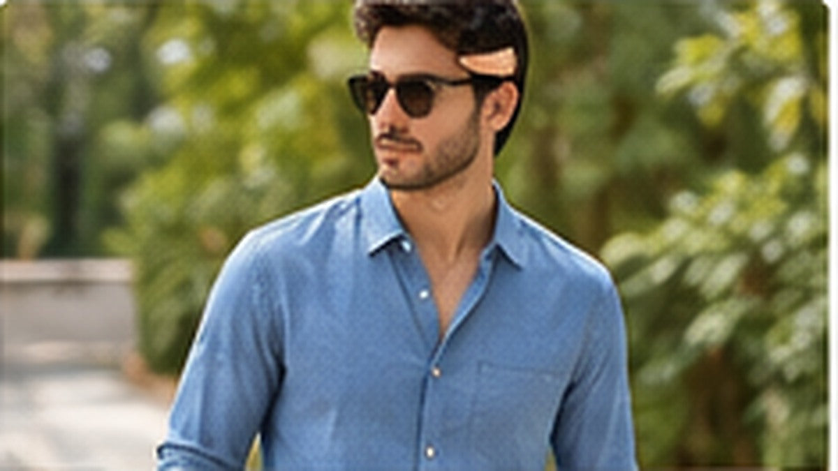AI-generated editorial illustration for casual men’s fashion prompt ideas