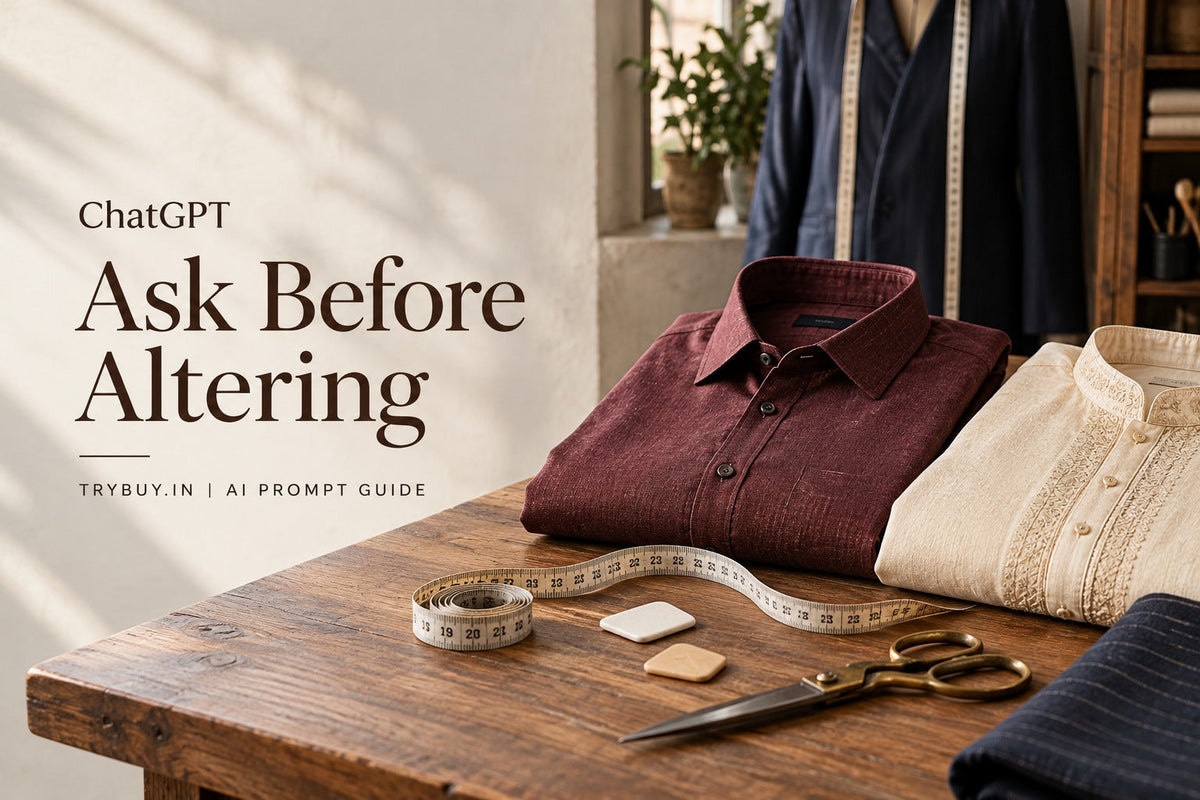 ChatGPT Alteration Prompts: Questions to Ask a Tailor Before Buying Clothes