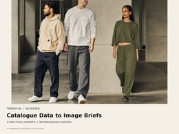 DeepSeek Fashion Catalogue Prompts: Turn Garment Data into Image Briefs