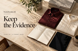 NotebookLM Fashion Shopping Prompts: Build a Source-Backed Product Notebook