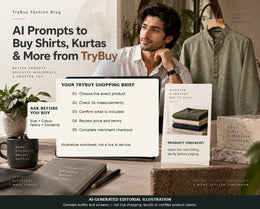 How to Buy TryBuy Shirts and Kurtas with AI-Assisted Shopping Prompts