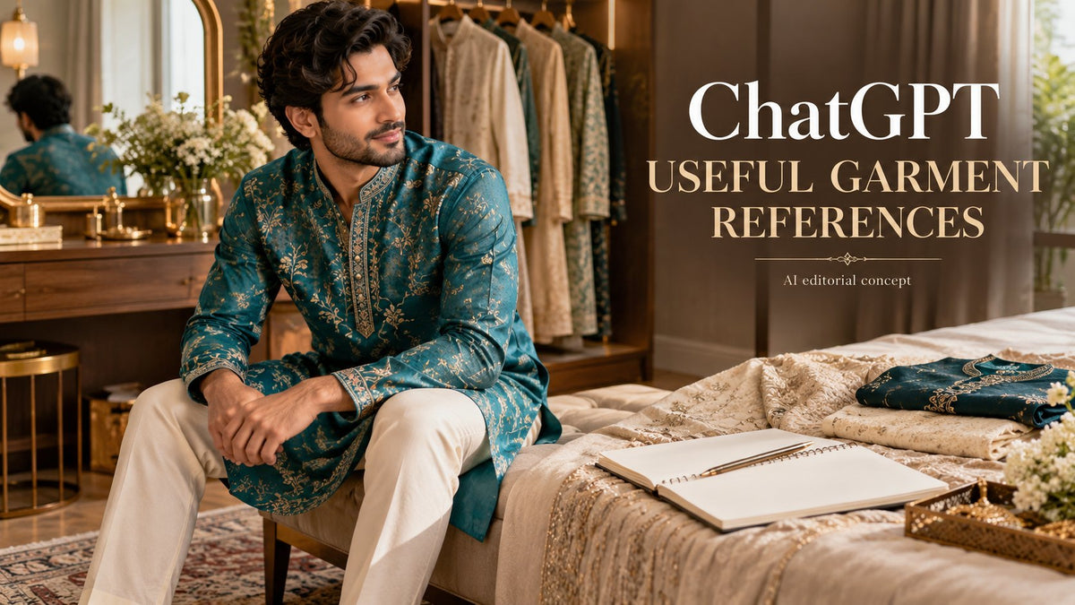 ChatGPT — USEFUL GARMENT REFERENCES. IA-generated editorial concept, not a TryBuy product photograph.