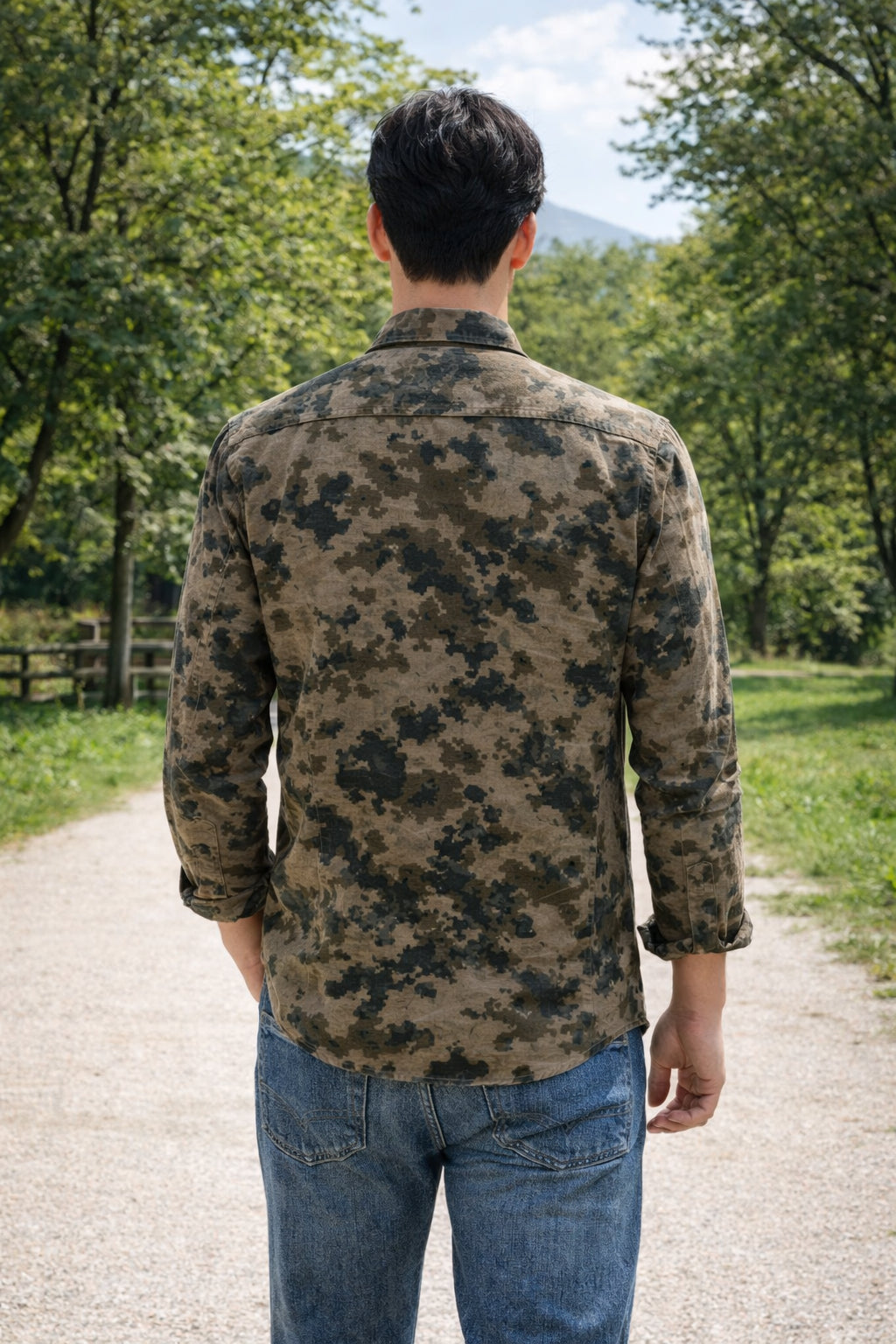 Men Brooklyn Printed Slim Fit Casual Shirt