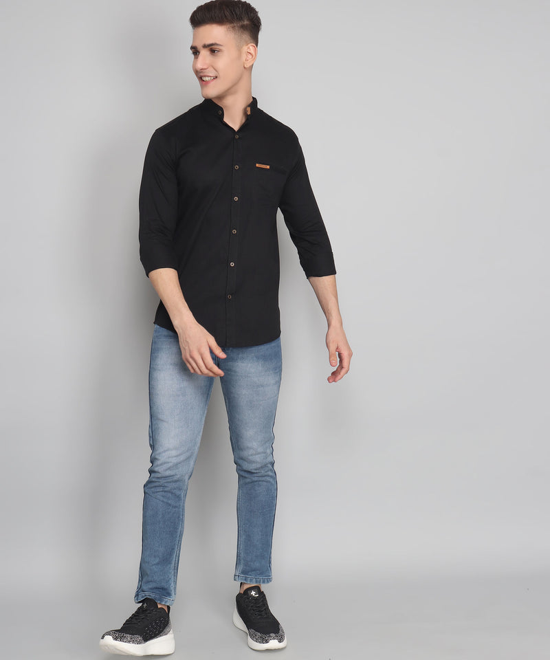 Black Lee Casual Shirt for Men 4