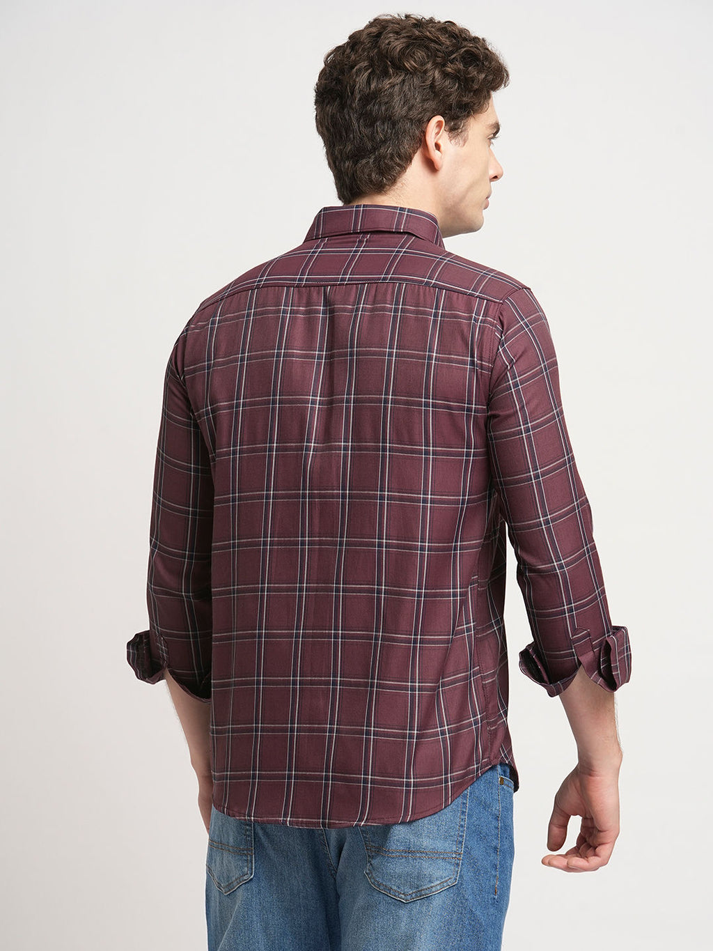 Adorn Checked Men's Shirt