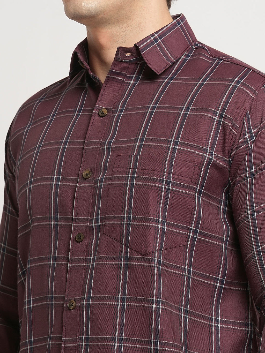 Adorn Checked Men's Shirt