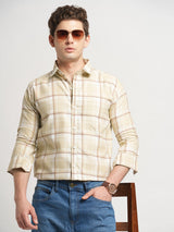 Allure Checked Men's Shirt 1