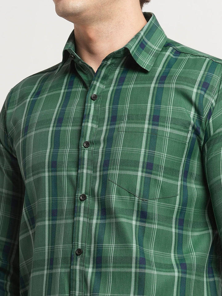 Alpha Checked Men's Shirt