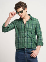 Alpha Checked Men's Shirt 1