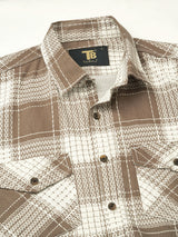 Palermo Checked Double Pocket Shirt for Men 2