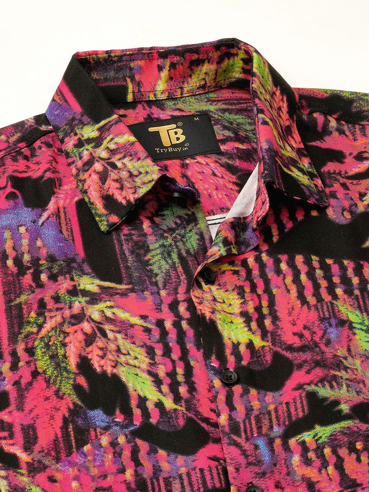 Tarn Abstract Printed Shirts for Men