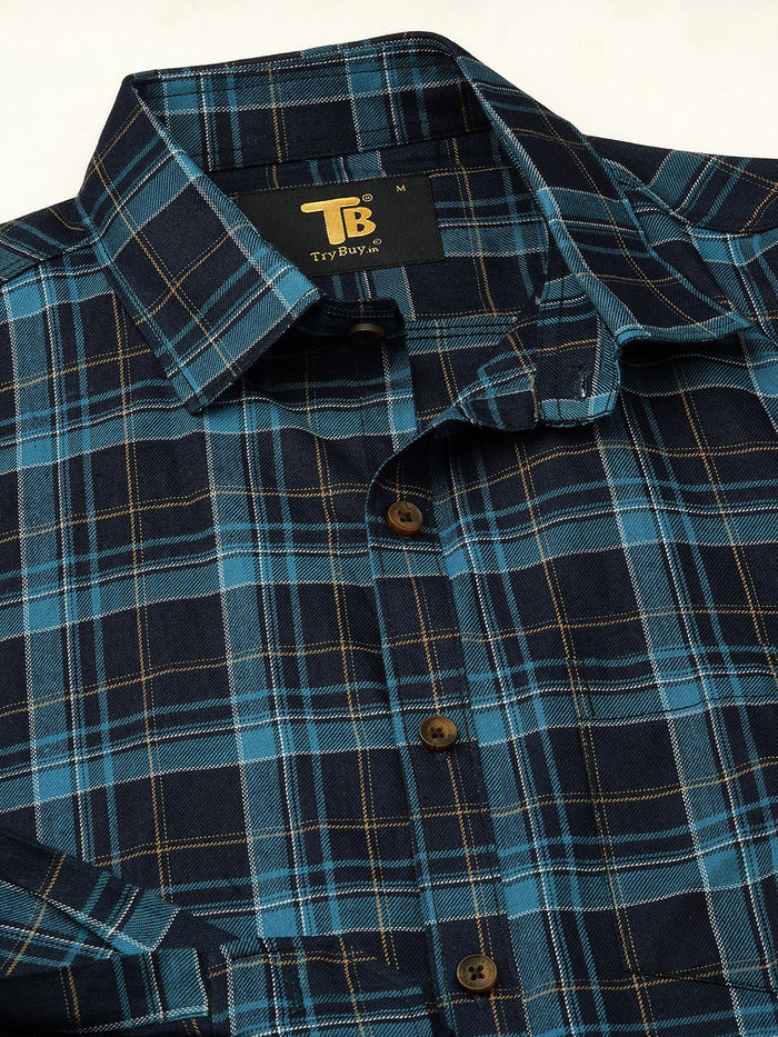 Jackim Cotton Checked Shirt for Men 2