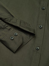 Seine Green Cotton Shirts for Men 2