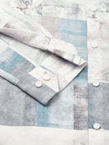 Denain Abstract Printed Shirts for Men 2