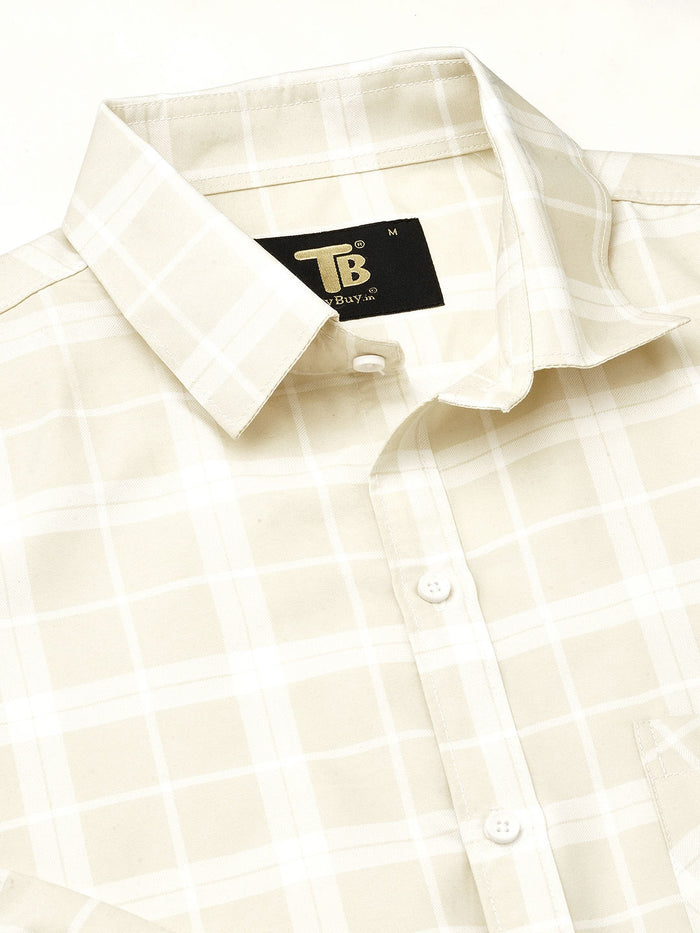Verona Checked Cotton Shirt for Men 2