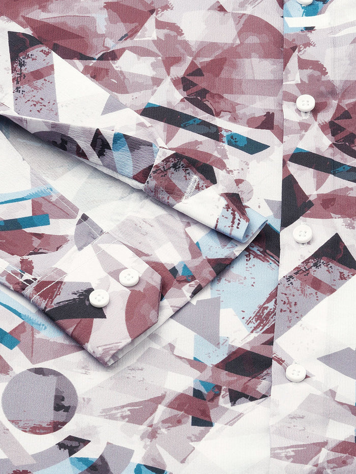 Arezzo Abstract Printed Shirts for Men 2