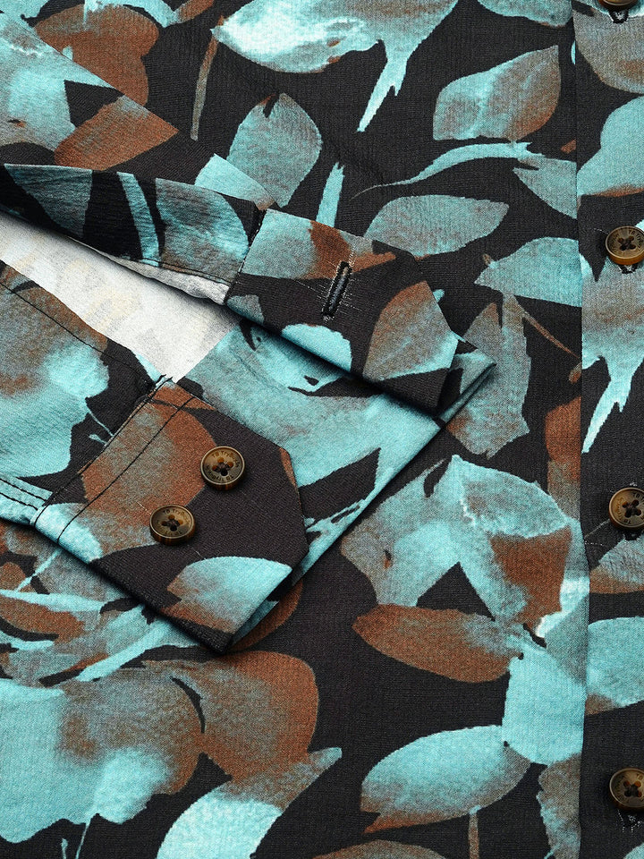 Barletta Abstract Printed Shirts for Men