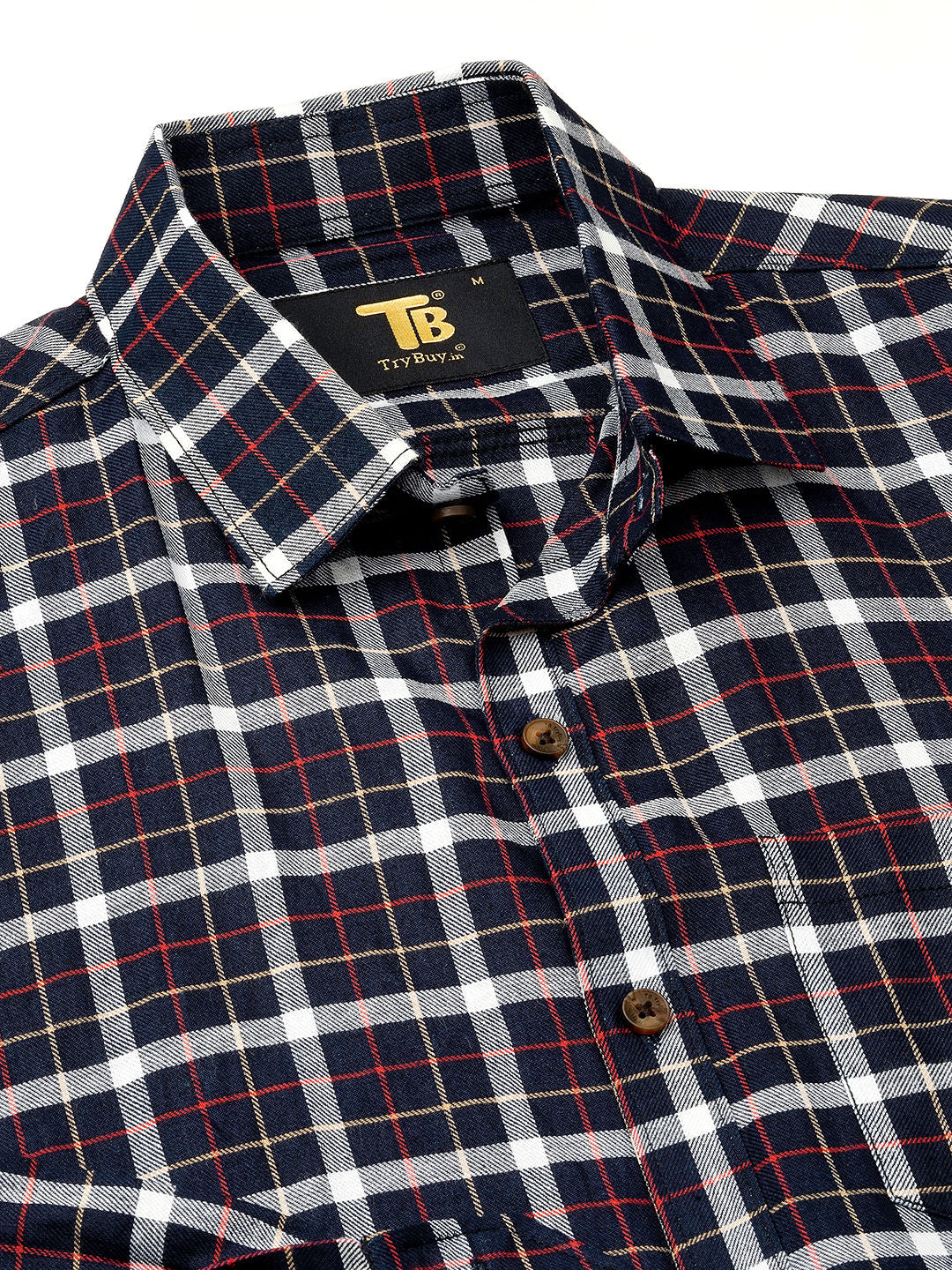 Bunker Cotton Checked Shirt for Men