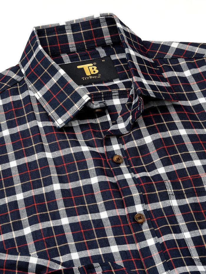 Bunker Cotton Checked Shirt for Men 2
