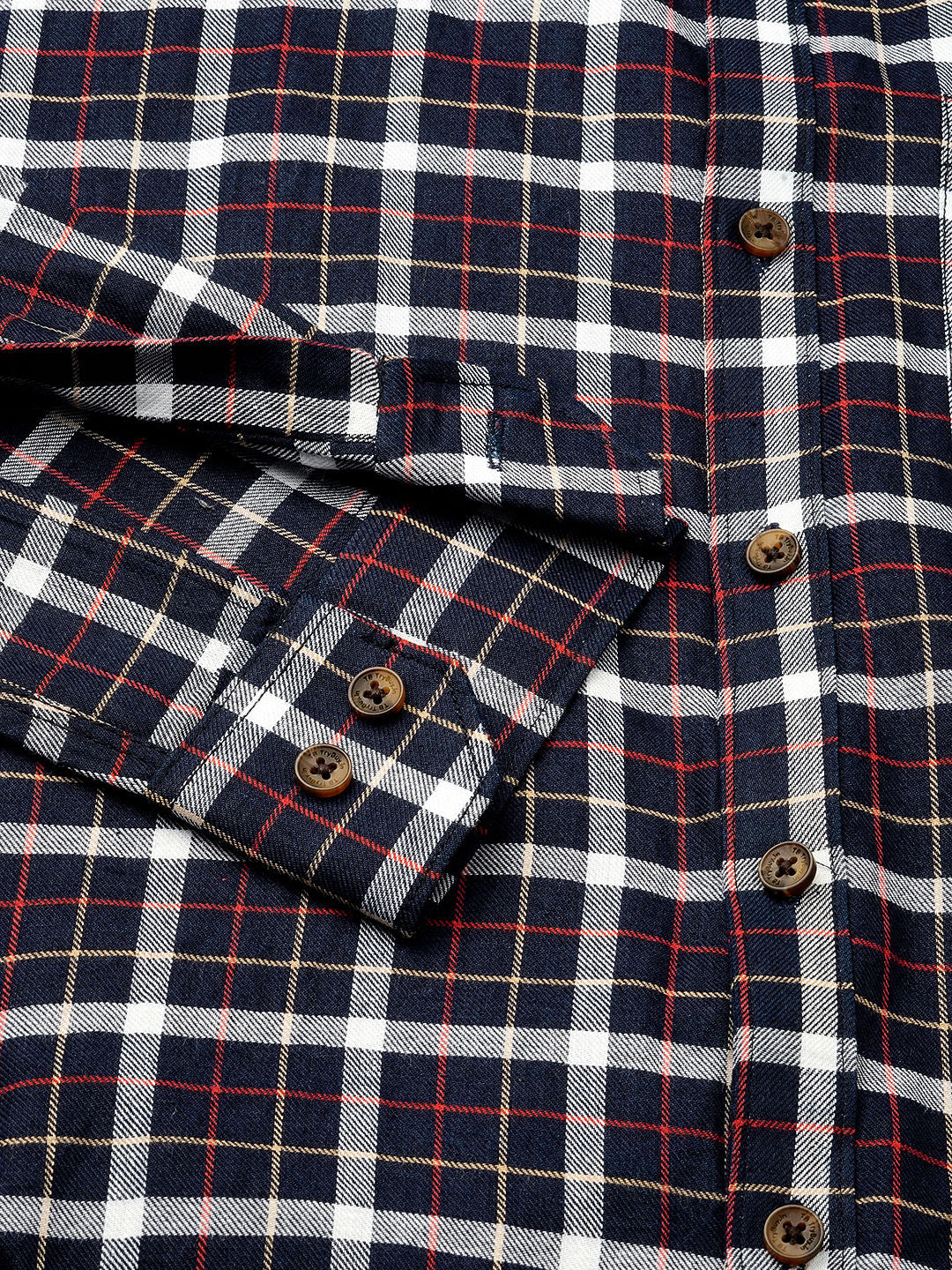 Bunker Cotton Checked Shirt for Men