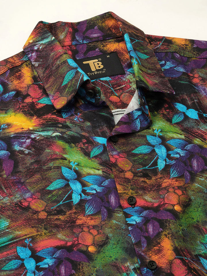 Occitanie Abstract Printed Shirts for Men