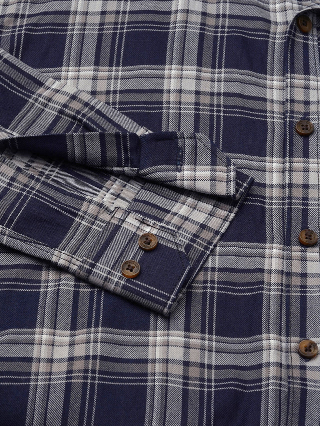Reims Checked Cotton Shirt for Men