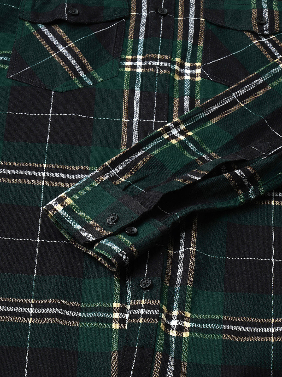 Eclectic Cotton Checked Shirt for Men