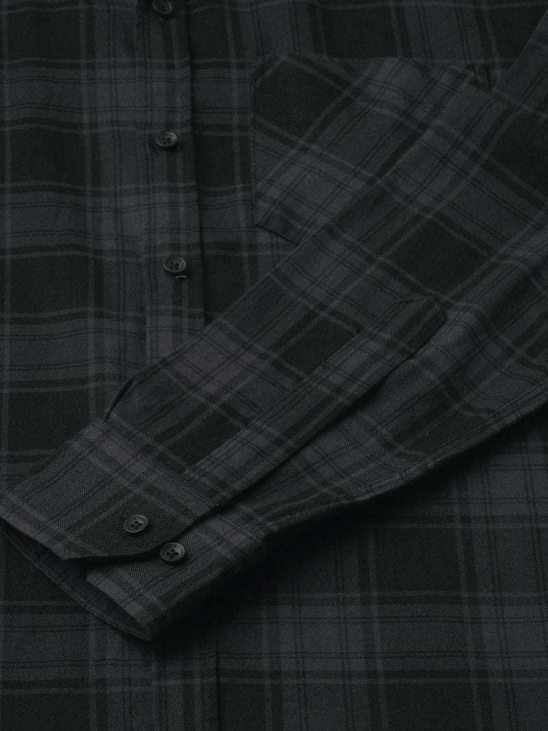 Leisure Checked Shirts for Men 8