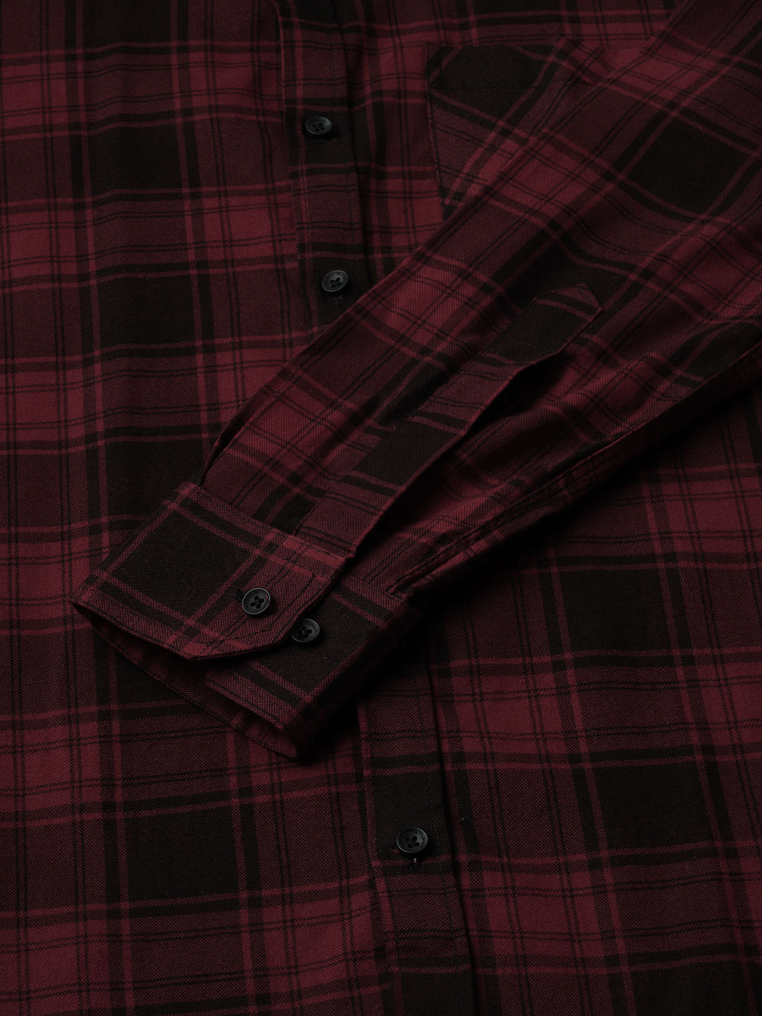 Nautical Checked Cotton Shirt for Men