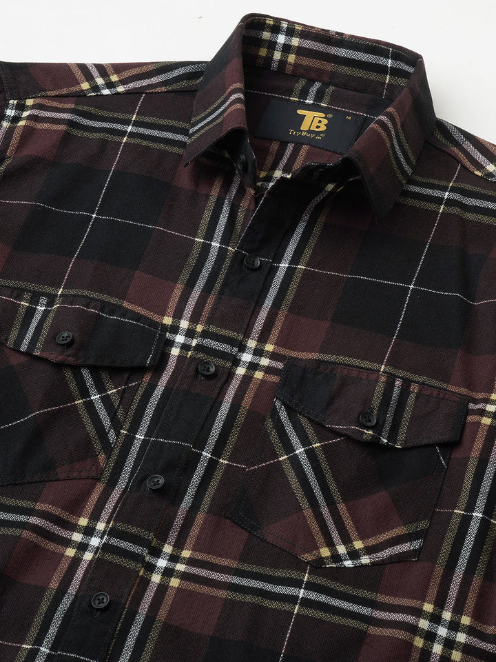 Urban Checked Shirts for Men