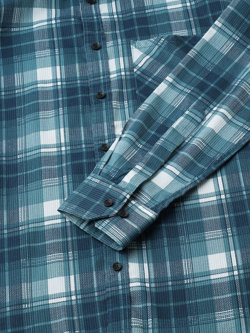 Versatile Checked Men's Shirt 8