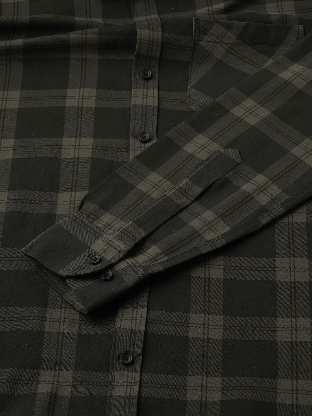 Dapper Cotton Checked Shirt for Men