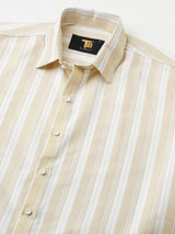 Exotic Striped Men's Shirt 2