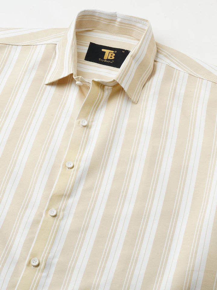 Exotic Striped Men's Shirt