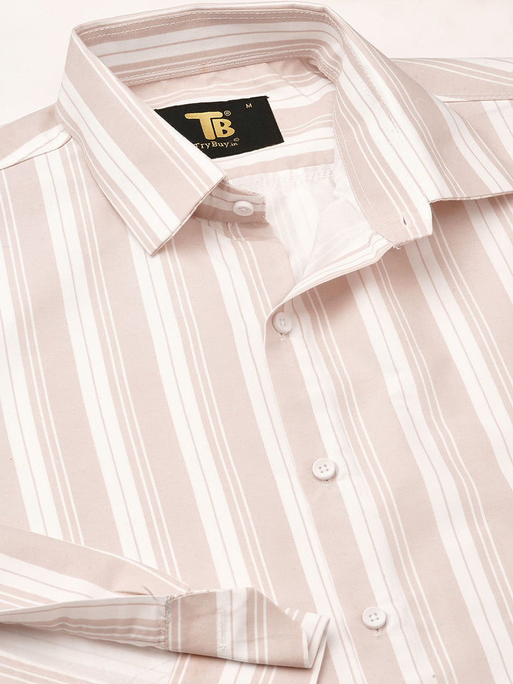 Caen Striped Shirts for Men