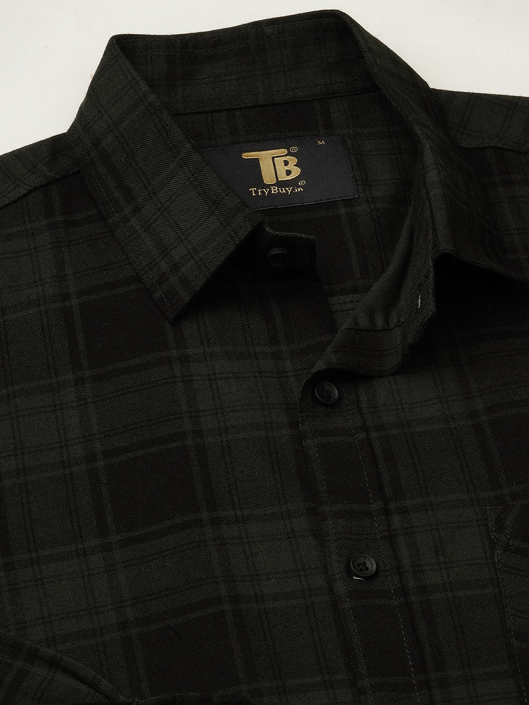 Dijon Cotton Checked Shirt for Men