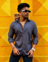 Eccentrico Metal Grey Men's Shirt 3
