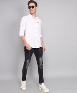 White Lee Casual Shirt for Men 5