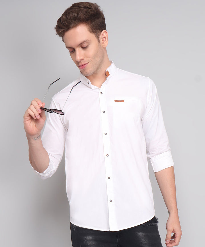 White Lee Casual Shirt for Men