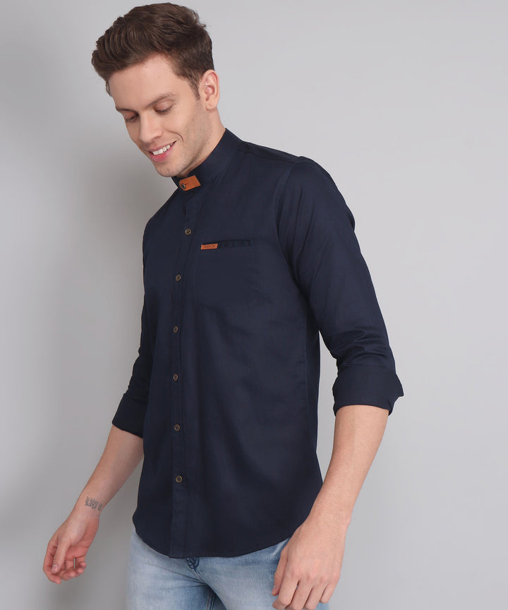 Navy Lee Casual Shirt for Men