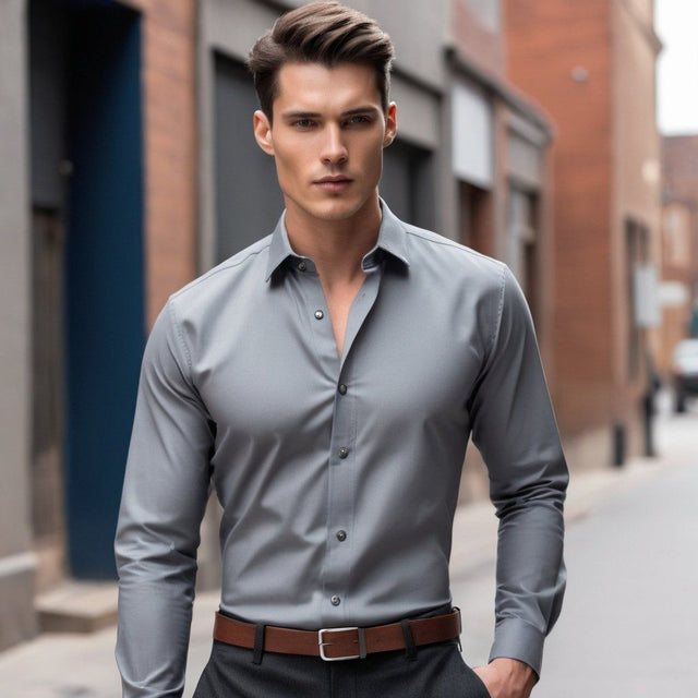 Metal Grey Shirt — TryBuy®