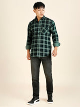 Fire Checked Men's Shirt 4