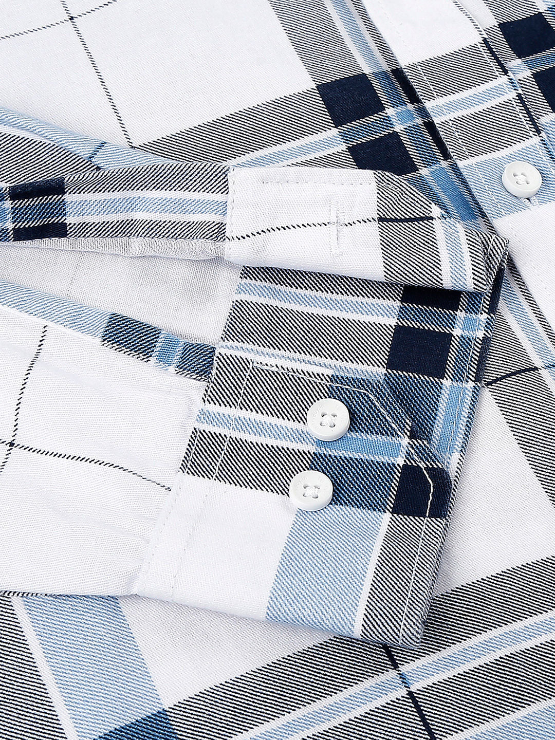 Crumb Checked Cotton Shirt for Men