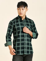 Fire Checked Men's Shirt 5