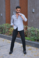 VOZIA Dawn Checked Men's Shirt 4