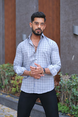 VOZIA Dawn Checked Men's Shirt 6