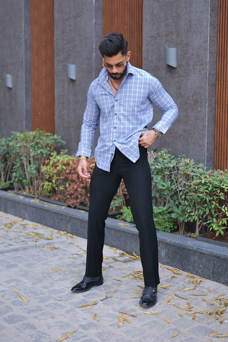 VOZIA Checked Men's Shirt 3