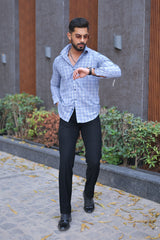 VOZIA Checked Men's Shirt 4
